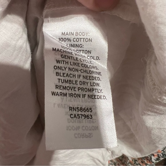 Urban Outfitters BP Floral Peasant Puff Sleeve Mini Dress Size Large - Picture 12 of 16